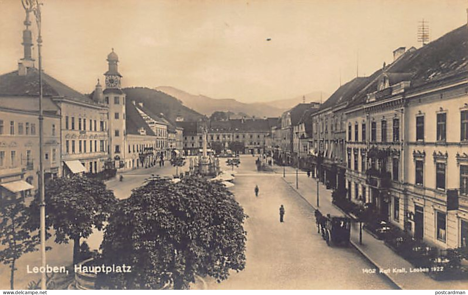 Österreich - Leoben (ST) Hauptplatz - Leoben