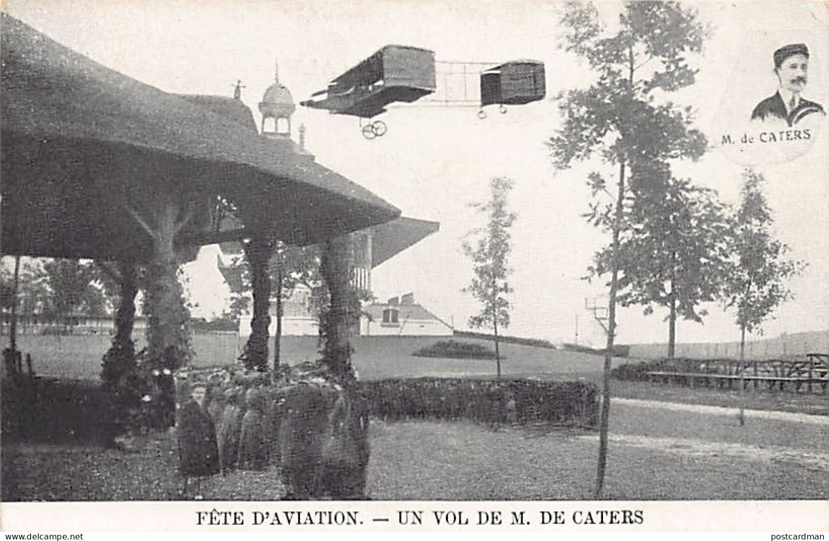 STOCKEL Woluwe-Saint-Pierre (Brux.-Cap.) Fête D'aviation - Un Vol De M. De Cater - Woluwe-St-Pierre - St-Pieters-Woluwe