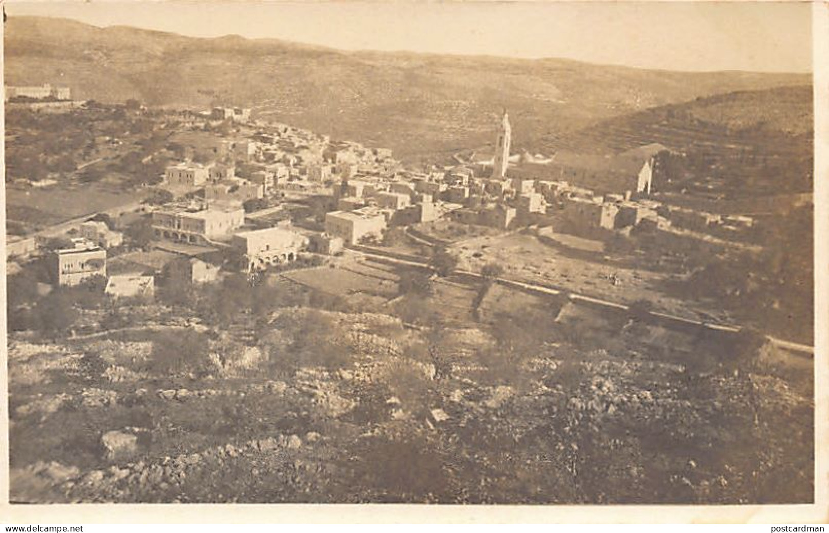 Israel - EIN KAREM - Bird's Eye View - REAL PHOTO - Publ. Unknown  - Israel