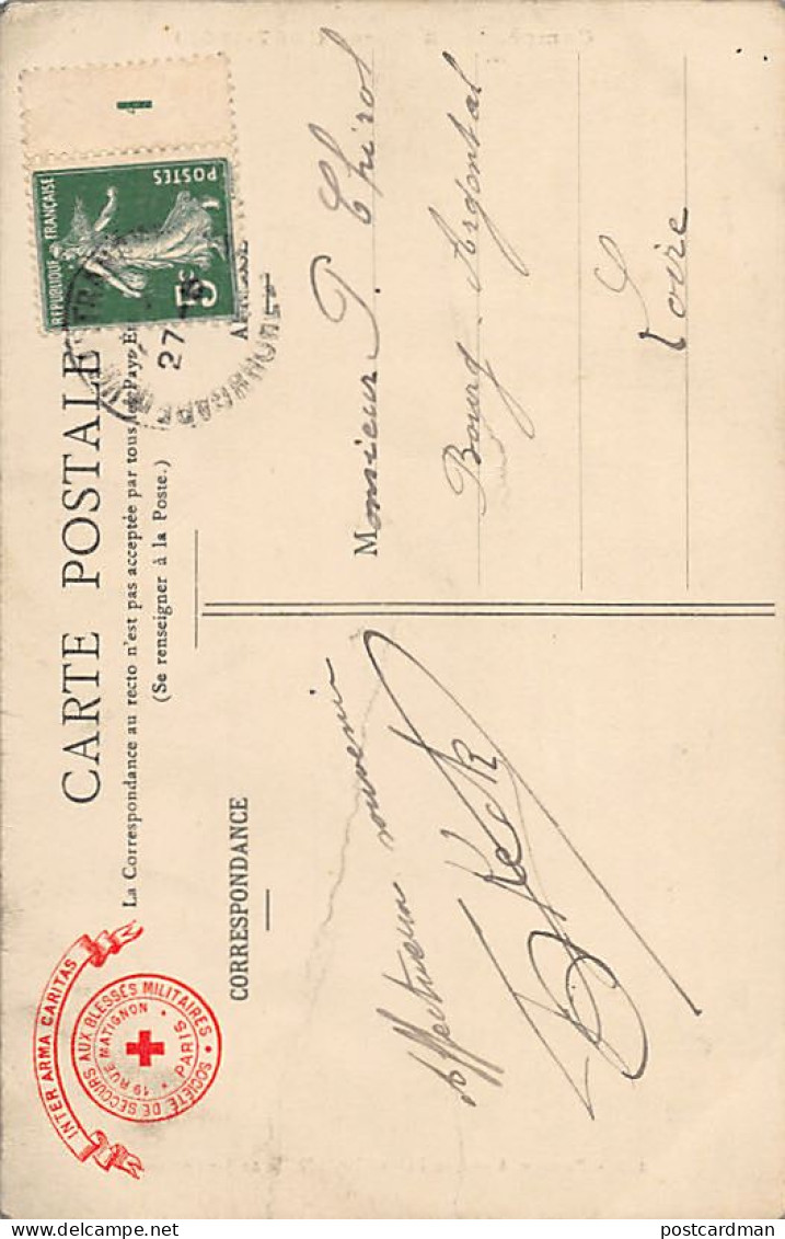 Campagne Du Maroc (1907-1908) - Ballon - Passage à Gué De L'Oued Neffefik, Le 22 Janvier 1908 - Autres & Non Classés
