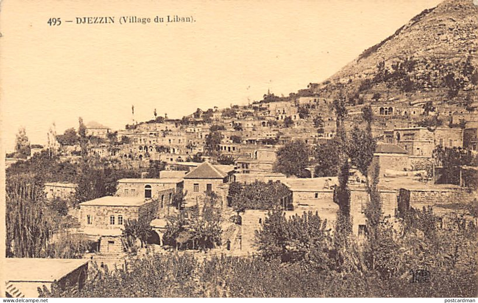 Liban - DJEZZIN - Panorama - Ed. Neurdein Frères 495 - Lebanon