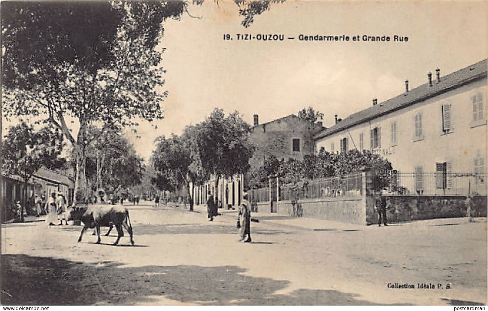 Kabylie - TIZI OUZOU - Gendarmerie Et Grande Rue - Tizi Ouzou