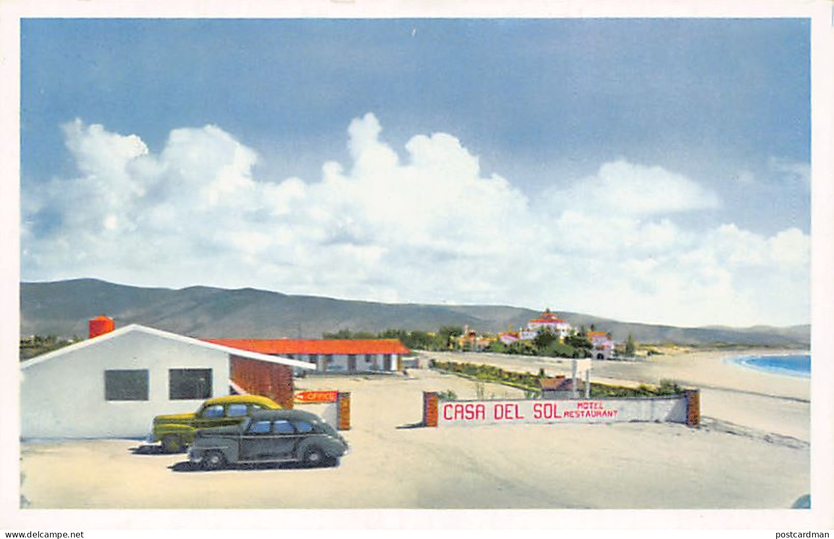 Mexico - ENSENADA - Motel Casa Del Sol, Gaston Flourie Manager - Ed. Hester & Smith  - Mexique