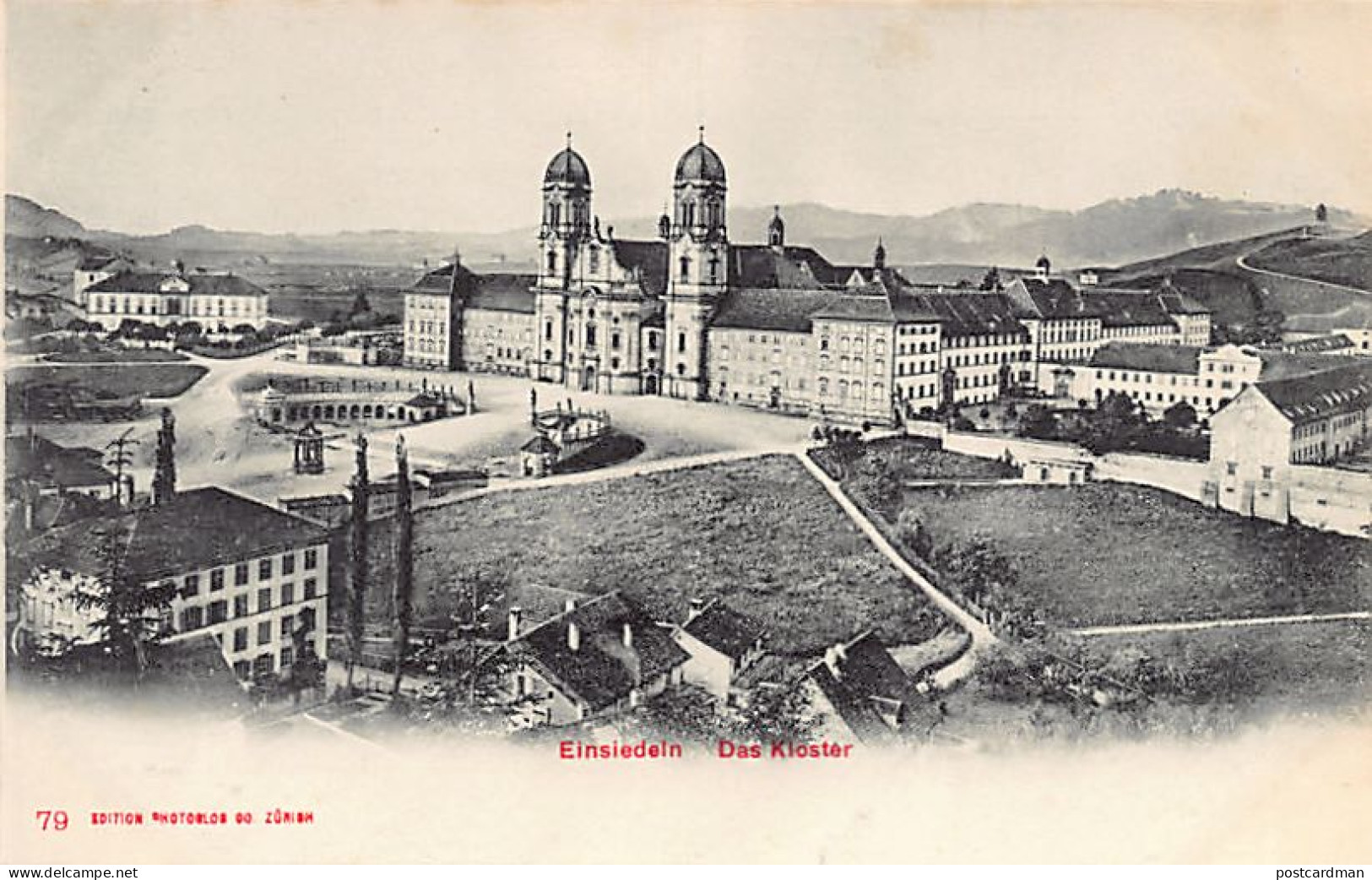 EINSIEDELN (SZ) Das Kloster - Verlag Photoglob 79 - Einsiedeln