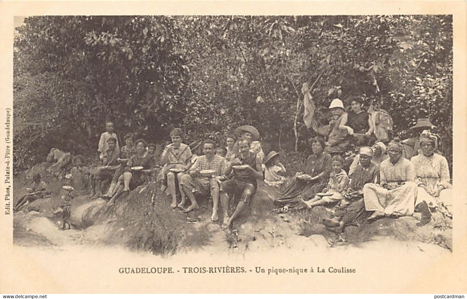 Guadeloupe - TROIS-RIVIÈRES - Un Pique-nique à La Coulisse - Ed. Phos  - Other & Unclassified