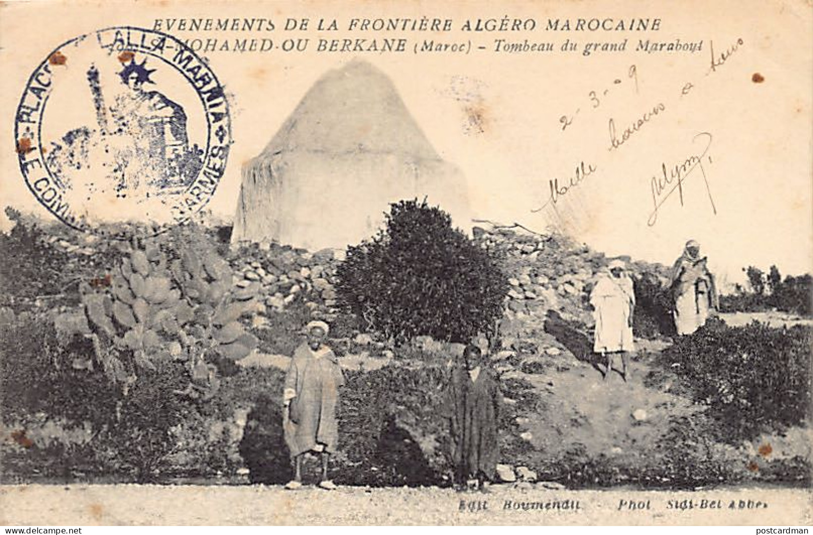 Maroc - SI MOHAMED OU BERKANE - Tombeau Du Grand Marabout - Ed. Boumendil  - Autres & Non Classés