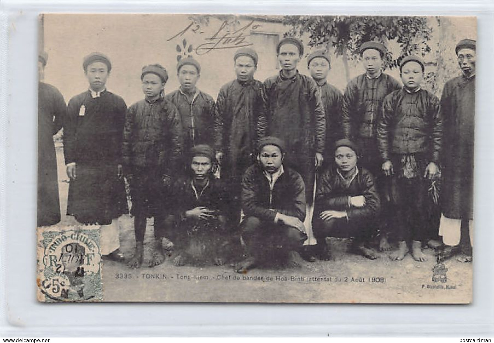 Vietnam - TONG KIEM - Chef De Bandes De Hoa Binh (attentat Du 2 Août 1908) - Ed. P. Dieulefils 3335 - Viêt-Nam