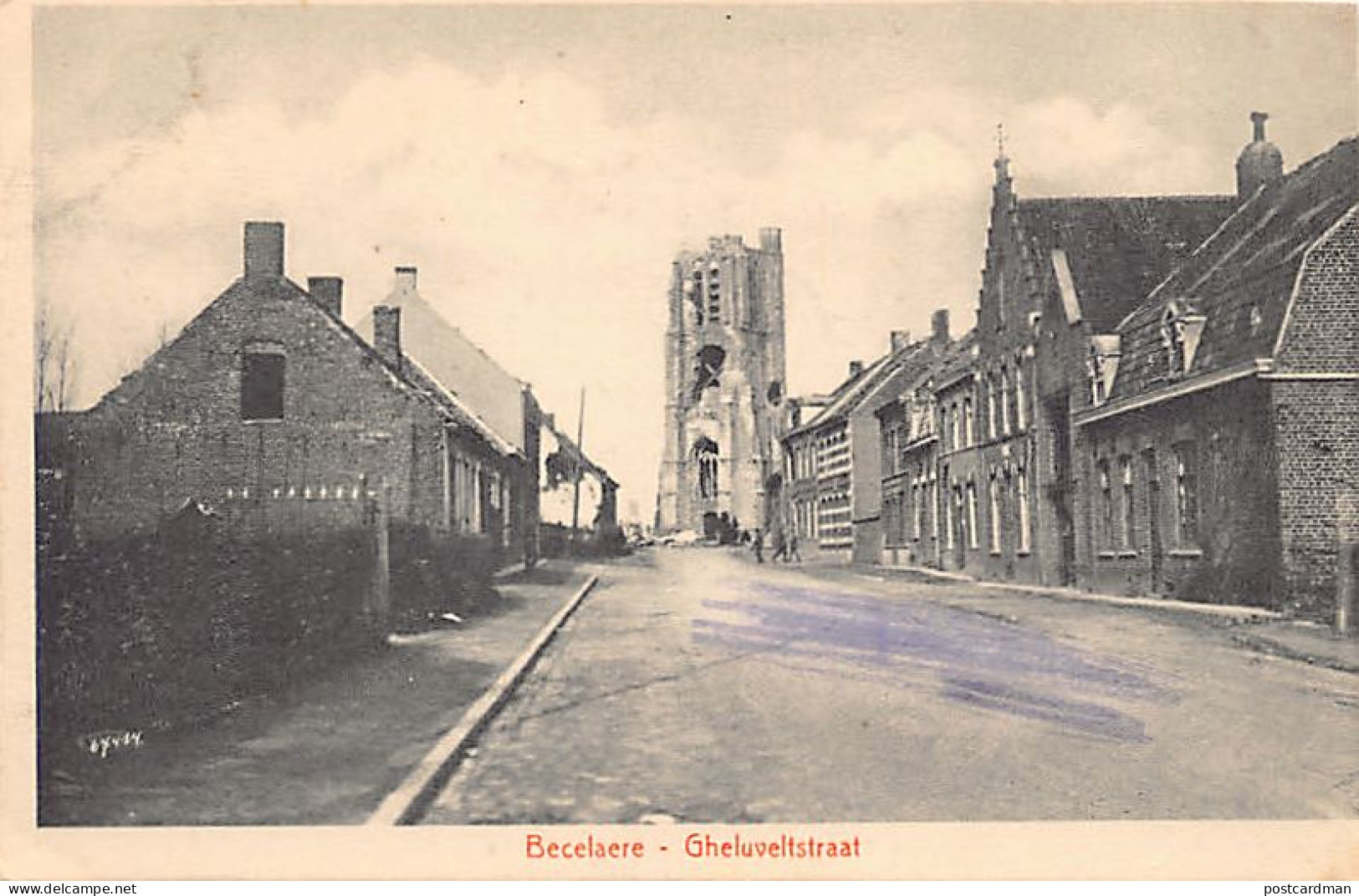 België - BESELARE Becelaere  (W. Vl.) Geluwestraat - Altri & Non Classificati