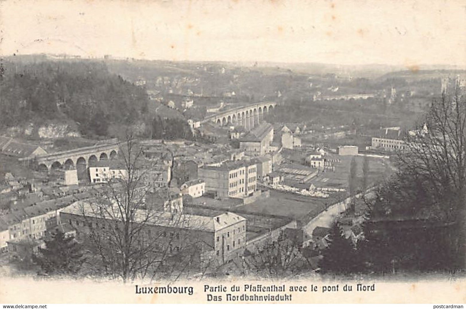 LUXEMBOURG VILLE - Partie Du Pfaffenthal Avec Le Pont Du Nord - Ed. P.C. Schoren  - Luxembourg - Ville