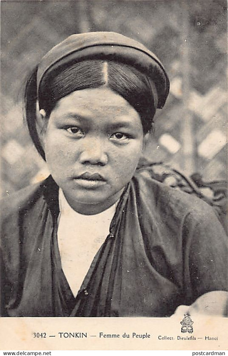 Viet-Nam - TONKIN - Femme Du Peuple - Ed. P. Dieulefils 3042 - Vietnam