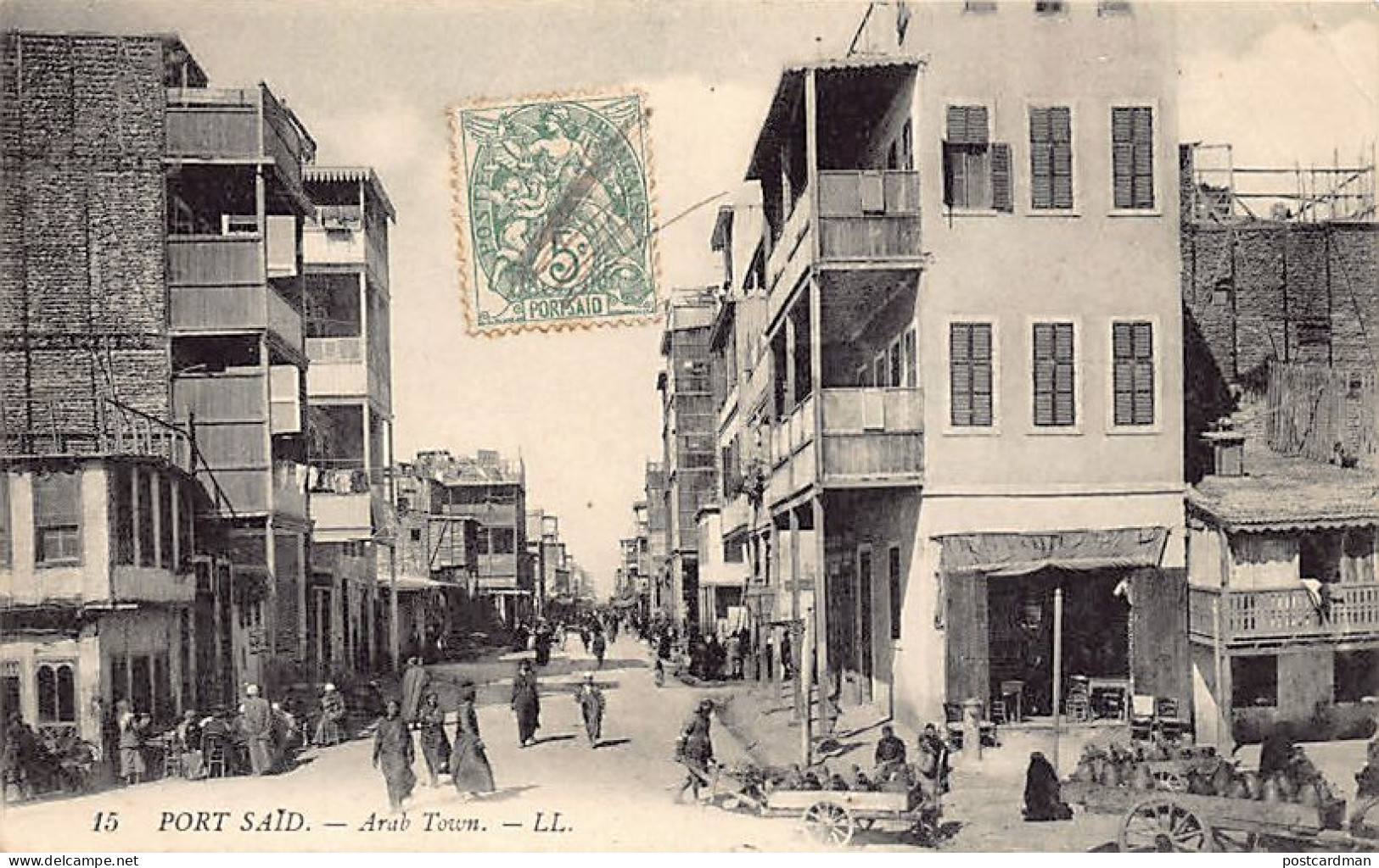 Egypt - PORT SAID - Arab Town - Publ. LL Levy 15 - Other & Unclassified