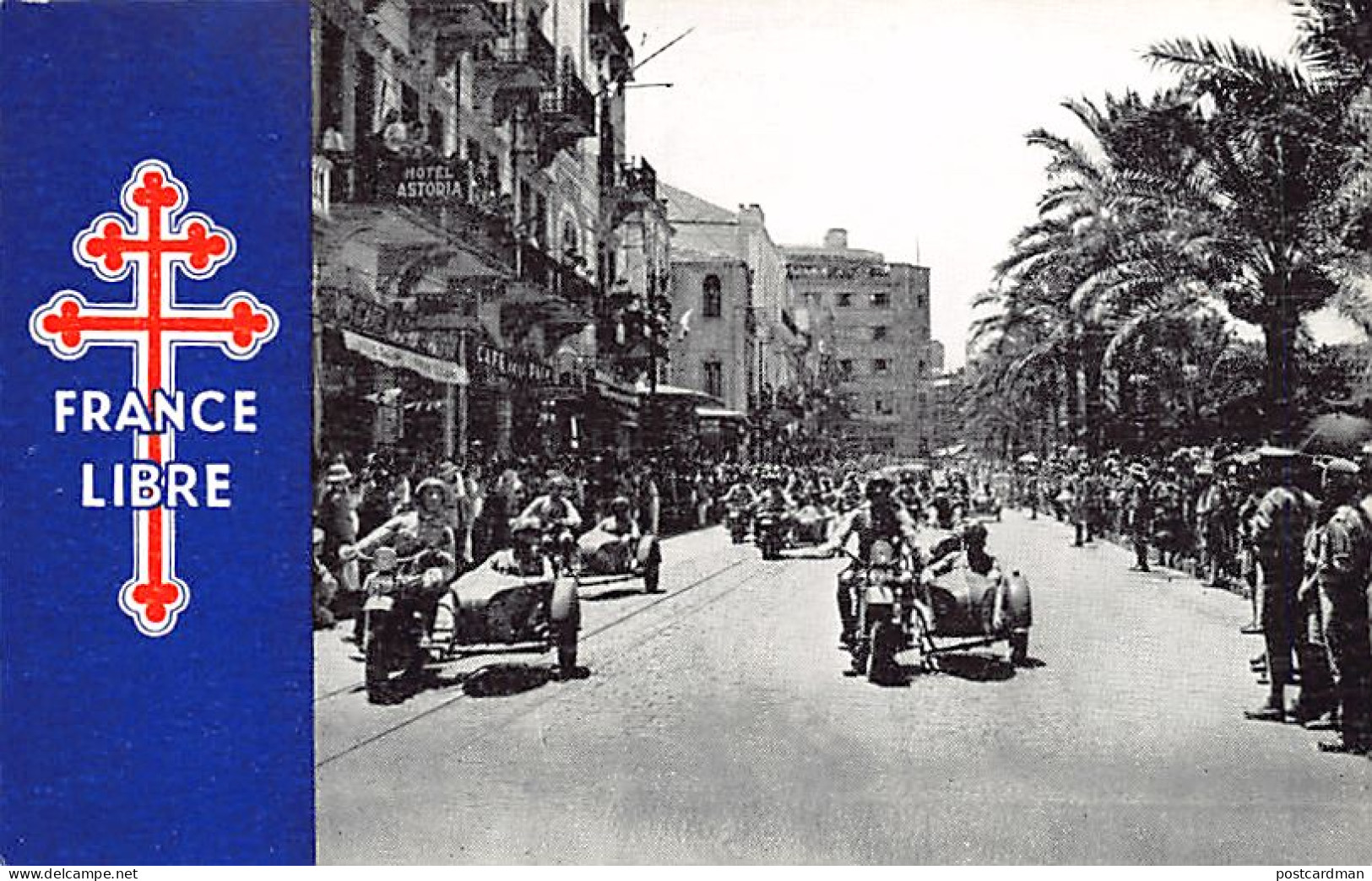 Liban - BEYROUTH - Arrivée Du Général De Gaulle - Ed. Forces Françaises Libres  - Libanon