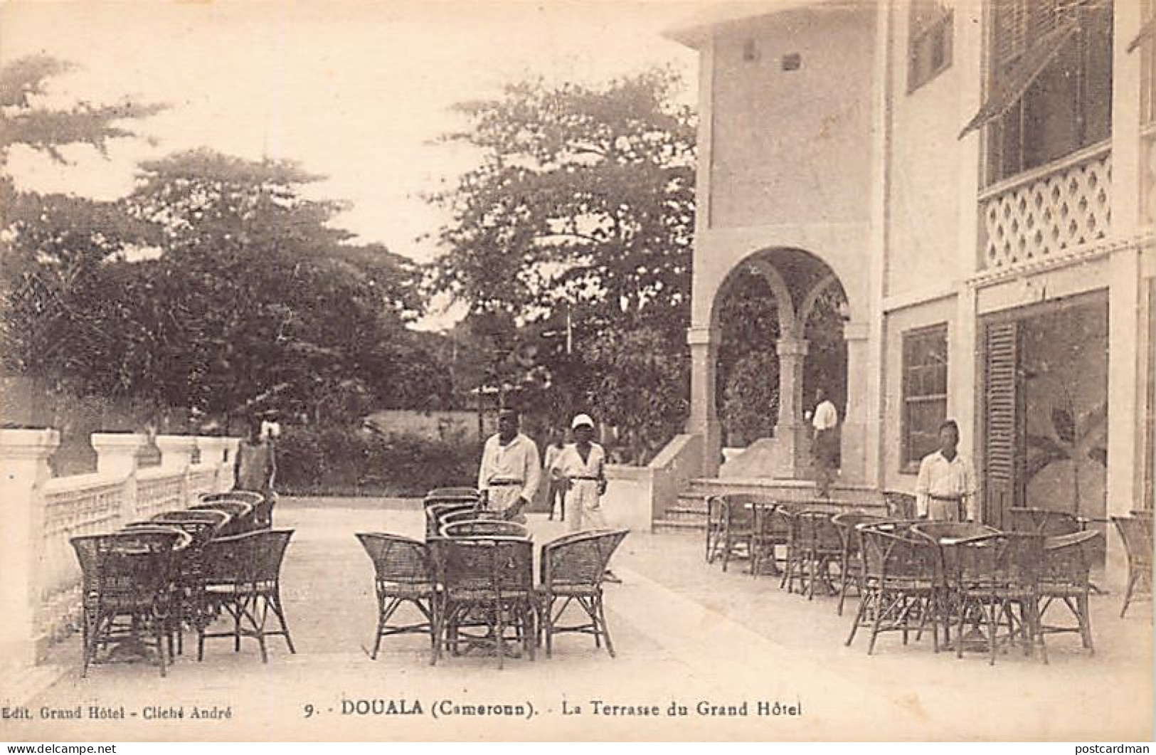 Cameroun - DOUALA - La Terrasse Du Grand Hôtel - Ed. Grand Hôtel - Cliché André 9 - Camerún