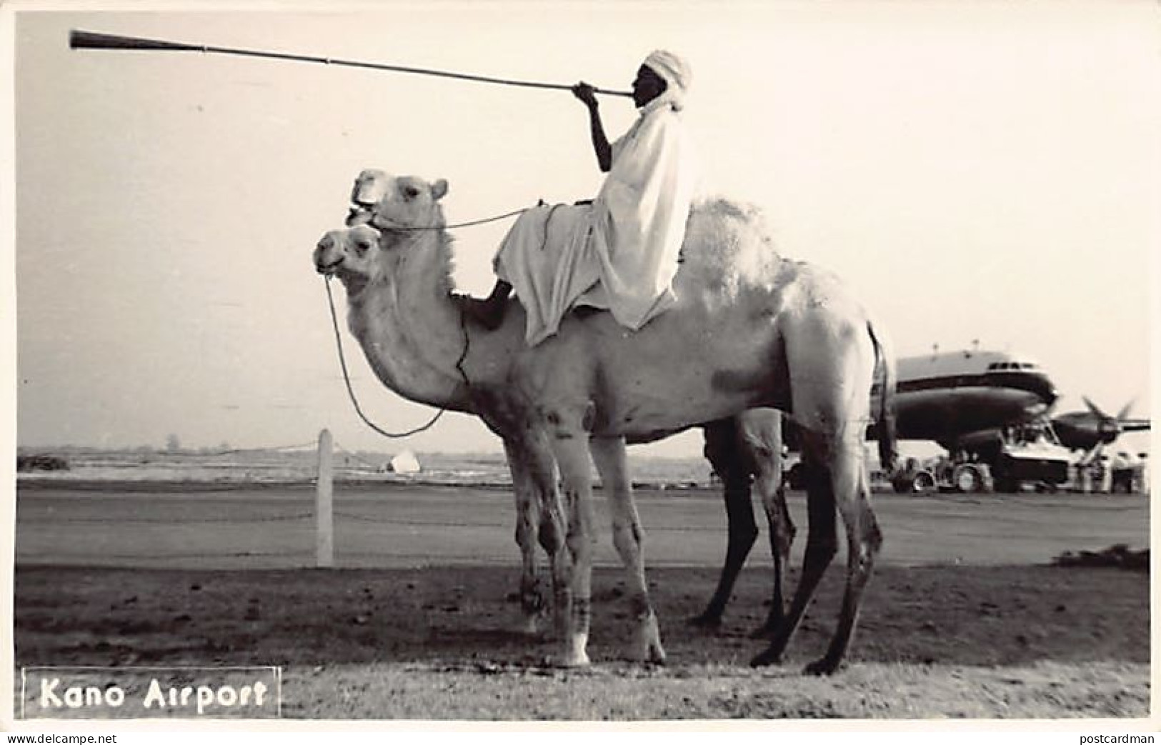 Nigeria - KANO - The Airport - Bristol Britannia - REAL PHOTO - Publ. Unknown  - Nigeria