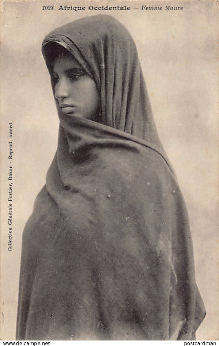 Mauritanie - Femme Maure - Ed. Fortier 1028 - Mauritanie