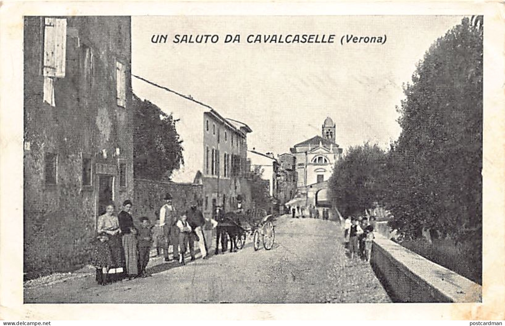 Italia - CAVALCASELLE (VR) Un Saluto Da... - Altri & Non Classificati