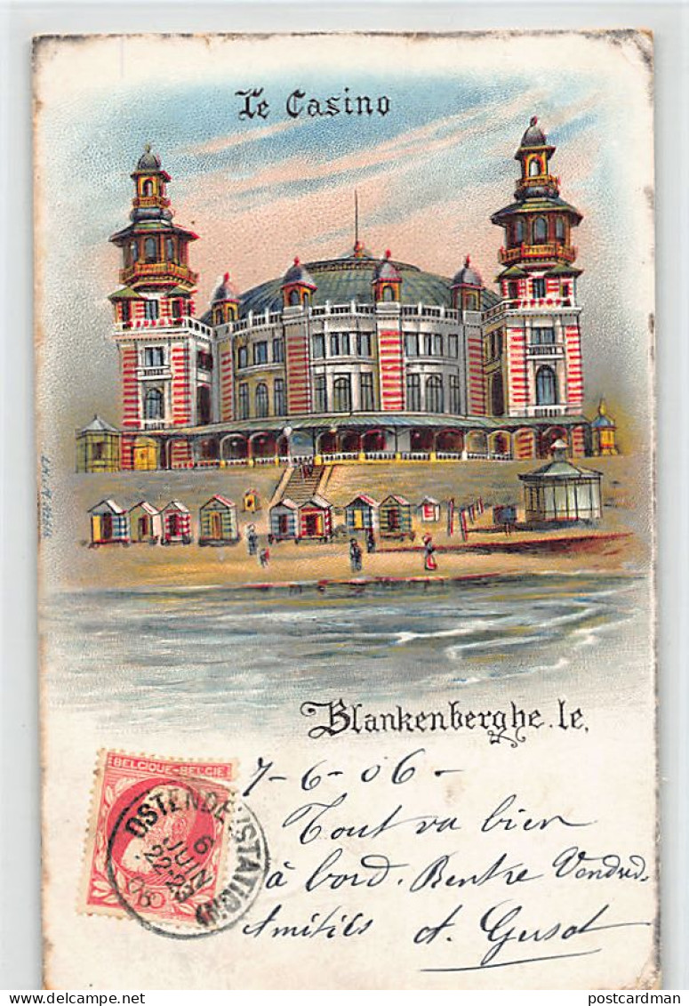 BLANKENBERGE (W. Vl.) Le Casino - LITHO  - Blankenberge