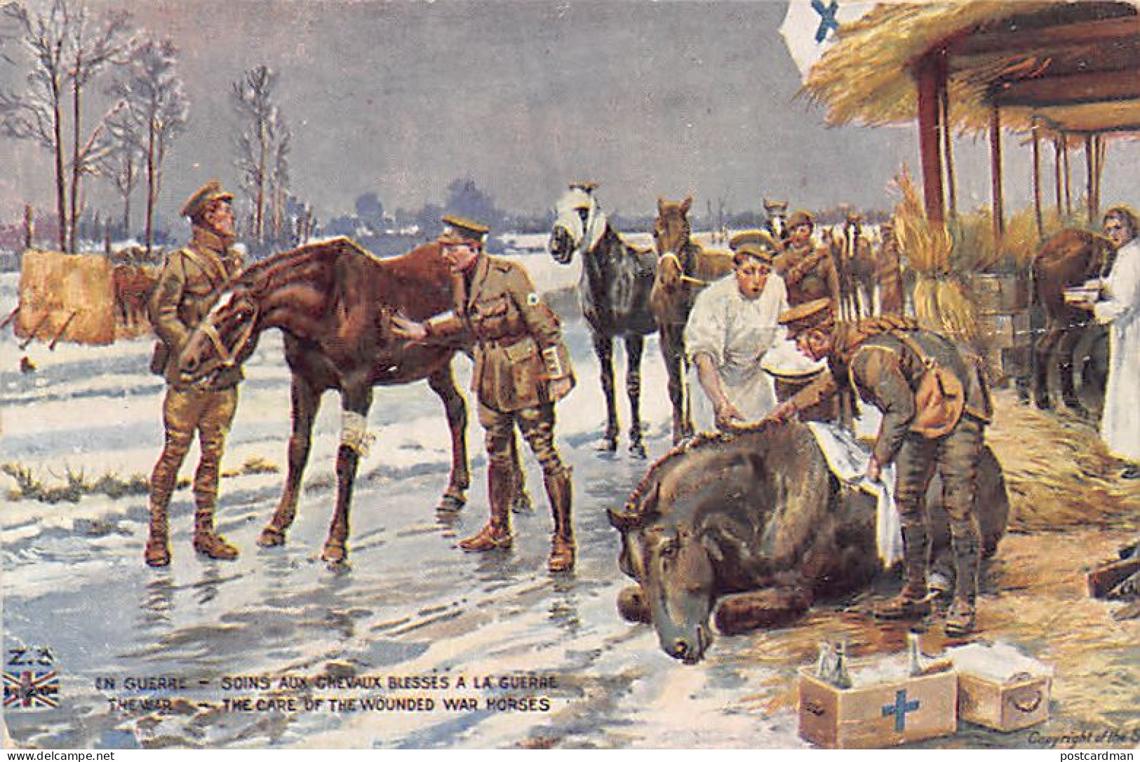 United Kingdon - BRITISH ARMY - Blue Cross - The Care Of The Wounded War Horses During World War One - Sonstige & Ohne Zuordnung