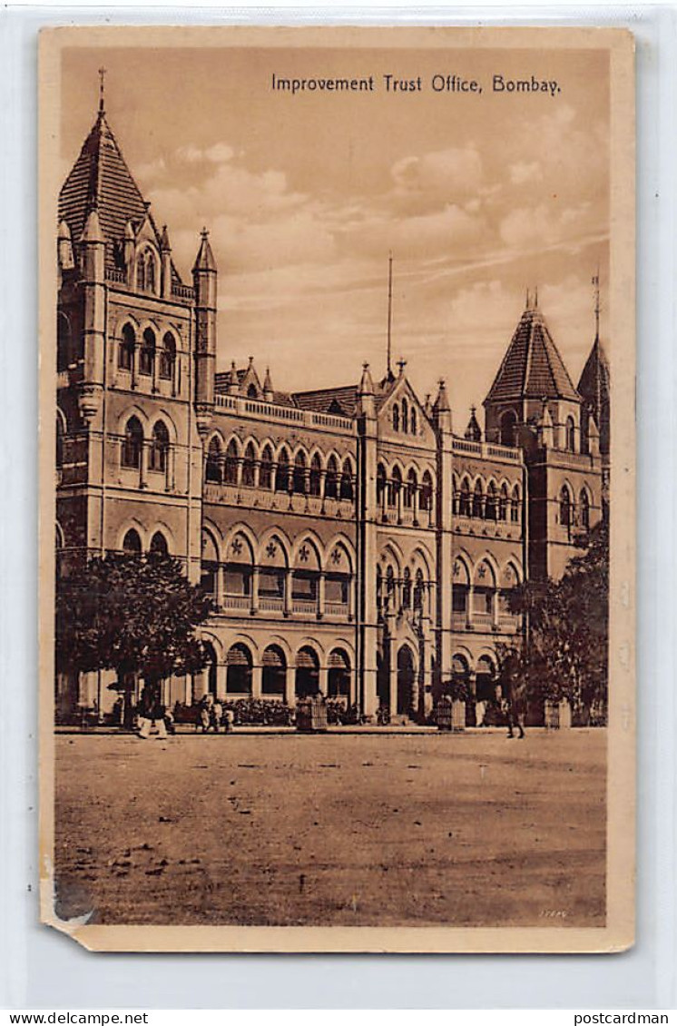 India - MUMBAI - Improvement Trust Office - SEE SCAN FOR CONDITION - Publ. Moorli Dhur & Sons  - India