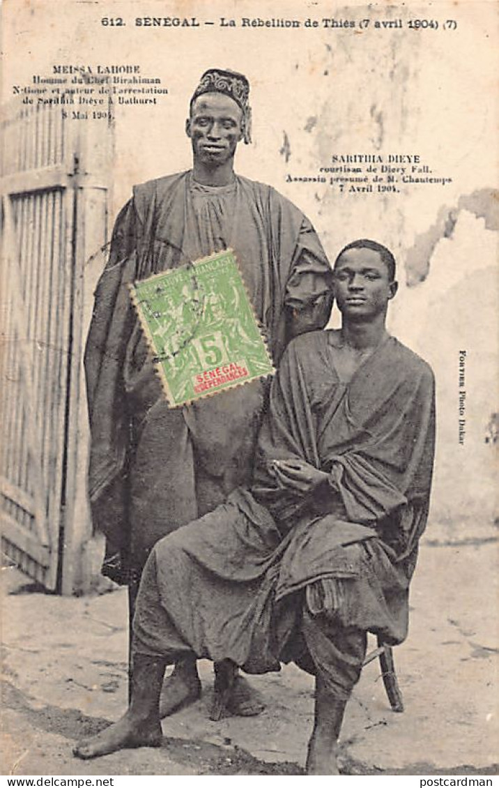 Sénégal - La Rébellion De Thiès (7 Avril 1904) - Meissa Lahobe Et Sarithia Dieye - Sénégal