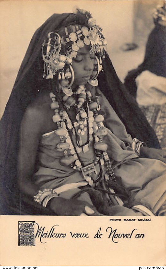 Maroc - Type De Femme - CARTE PHOTO Souissi - Autres & Non Classés