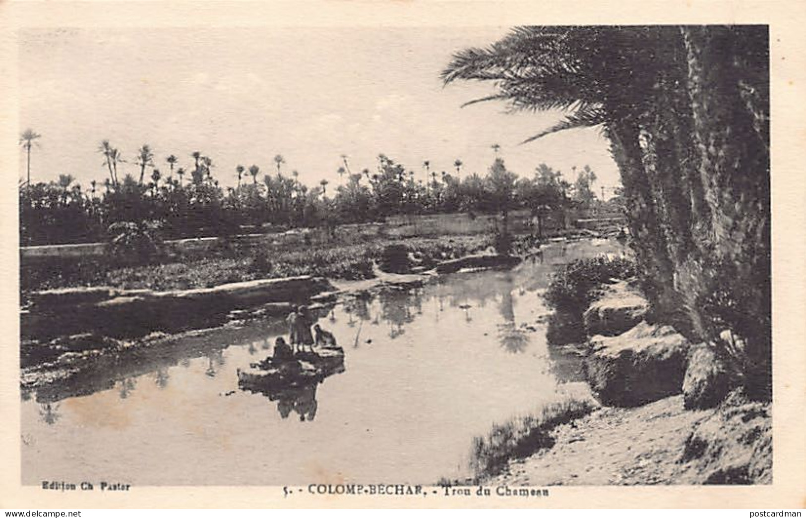 Algérie - COLOMB BÉCHAR - Trou Du Chameau - Ed. Ch. Pastor 5 - Bechar (Colomb Béchar)