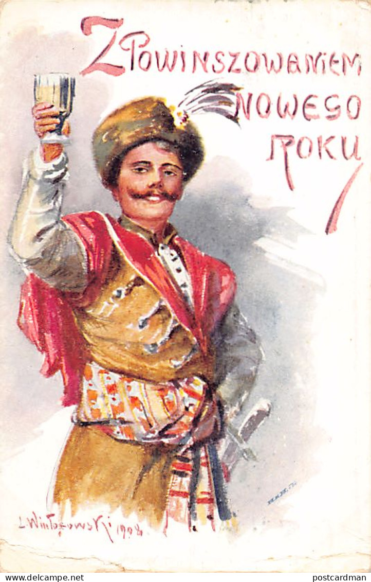 POLSKA Poland - Z Powinszowaniem Nowego Roku - Congratulating The New Year - Pologne