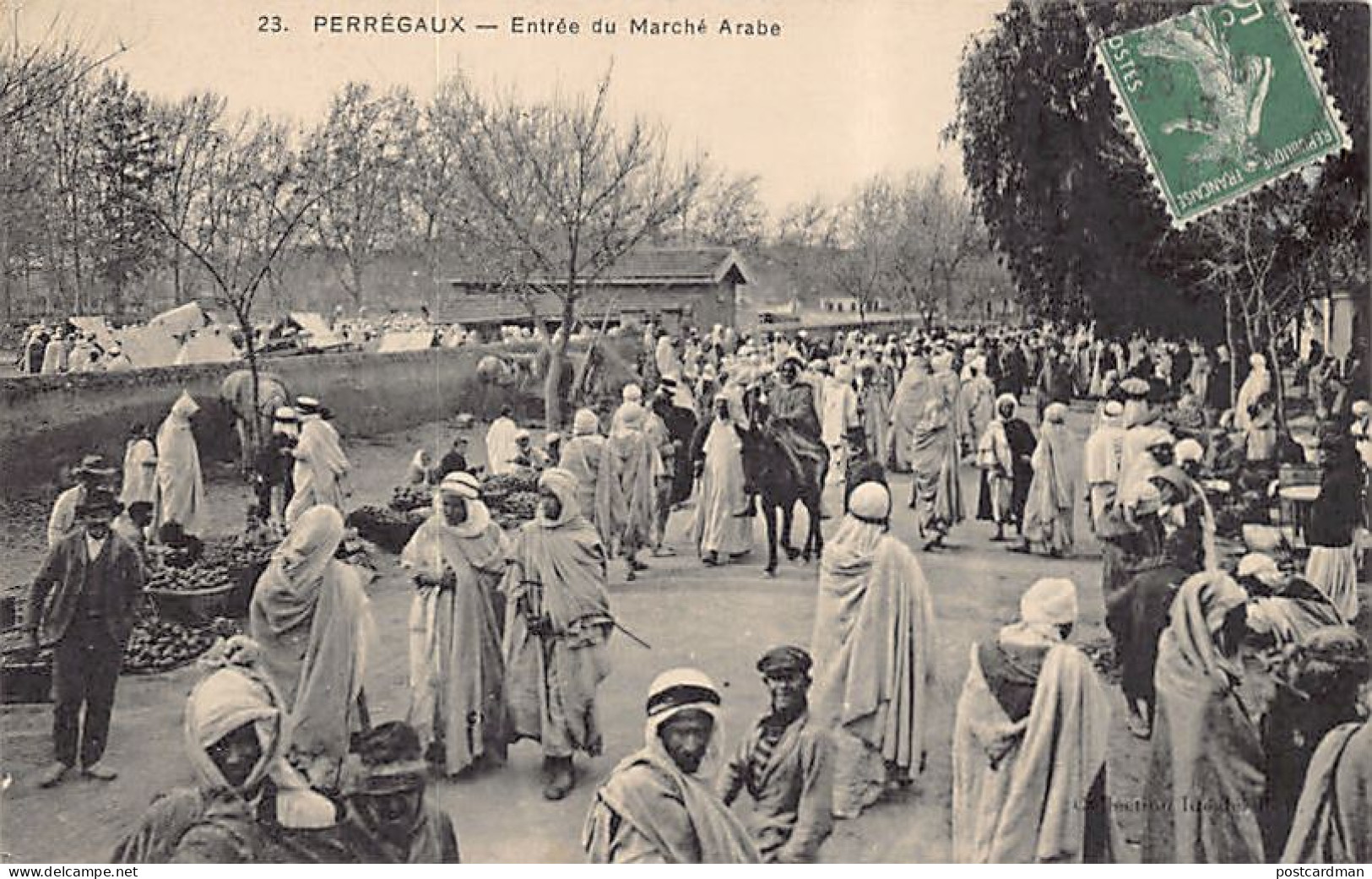 Algérie - PERRÉGAUX Mohammadia - Entrée Du Marché Arabe - Ed. Collection Idéale P.S. 23 - Sonstige & Ohne Zuordnung