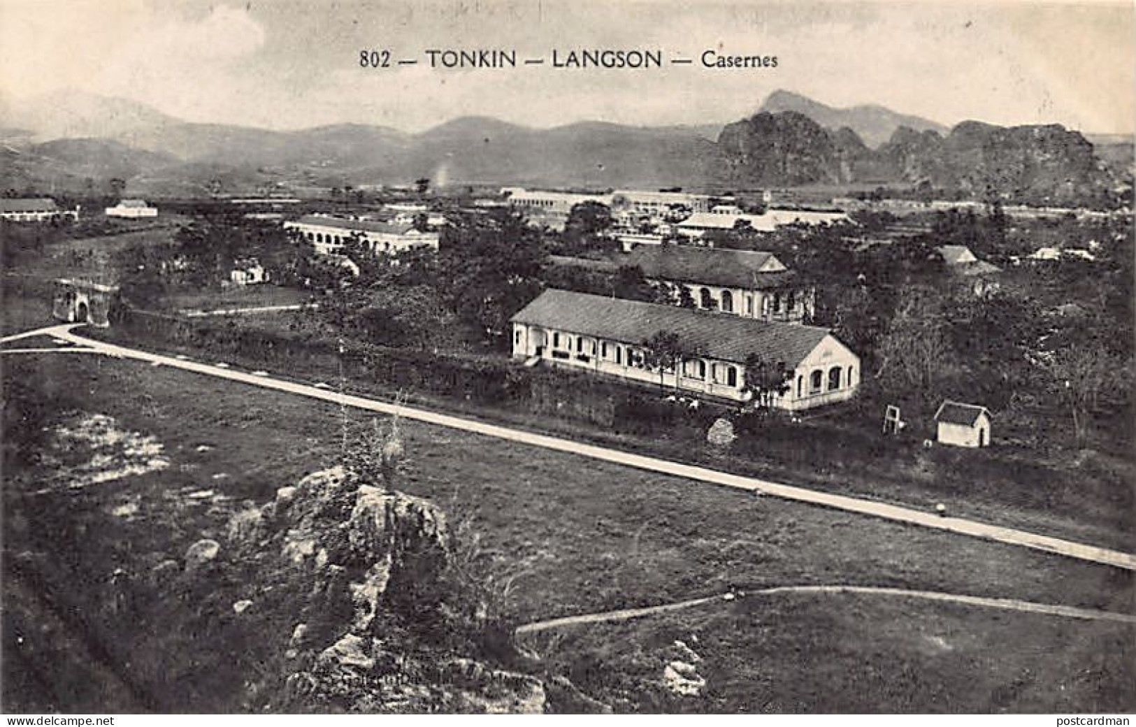 Viet-Nam - LANGSON - Casernes - Ed. P. Dieulefils 802 - Vietnam