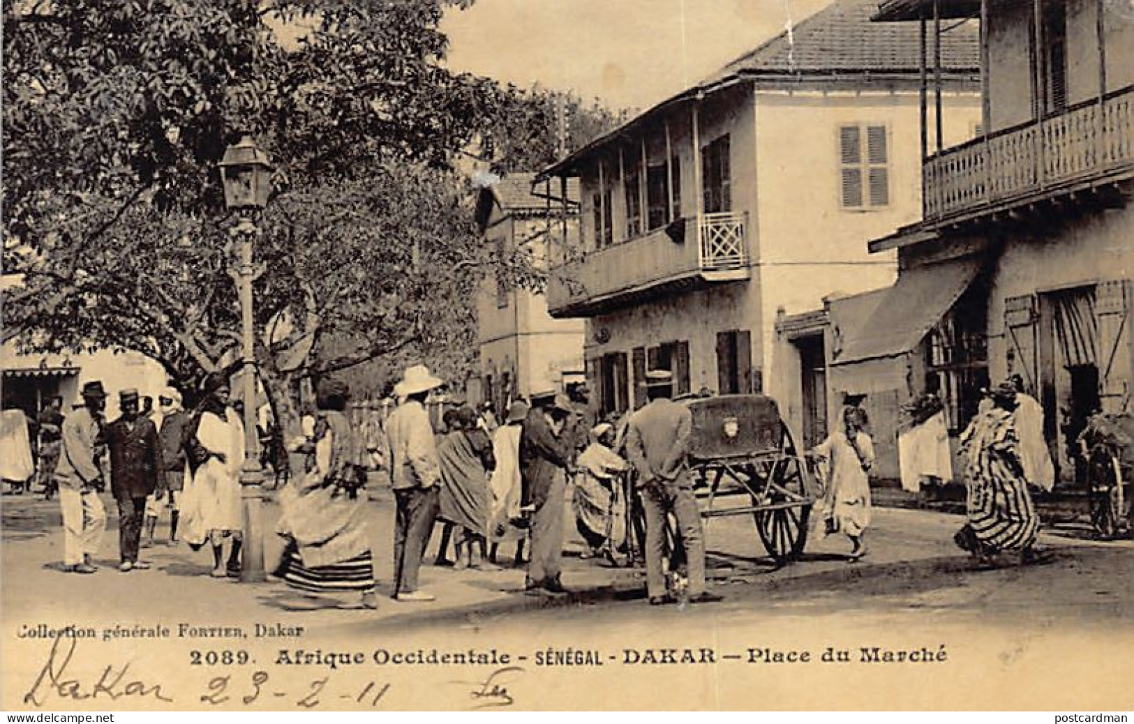 Sénégal - DAKAR - Place Du Marché - Ed. Fortier 2089 - Sénégal