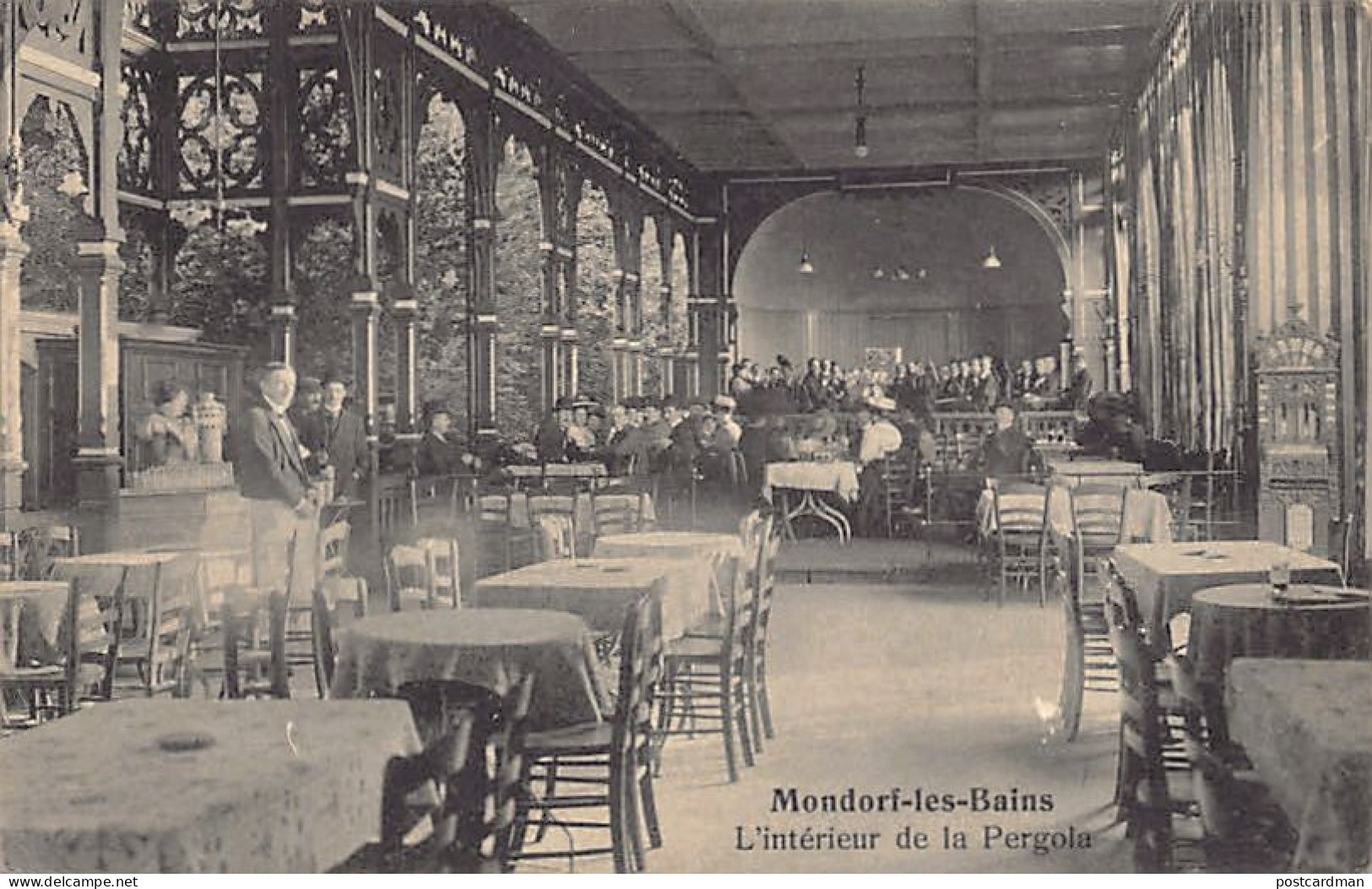 Luxembourg - MONDORF-LES-BAINS - L'intérieur De La Pergola - Ed. N. Schumacher 1011 - Mondorf-les-Bains