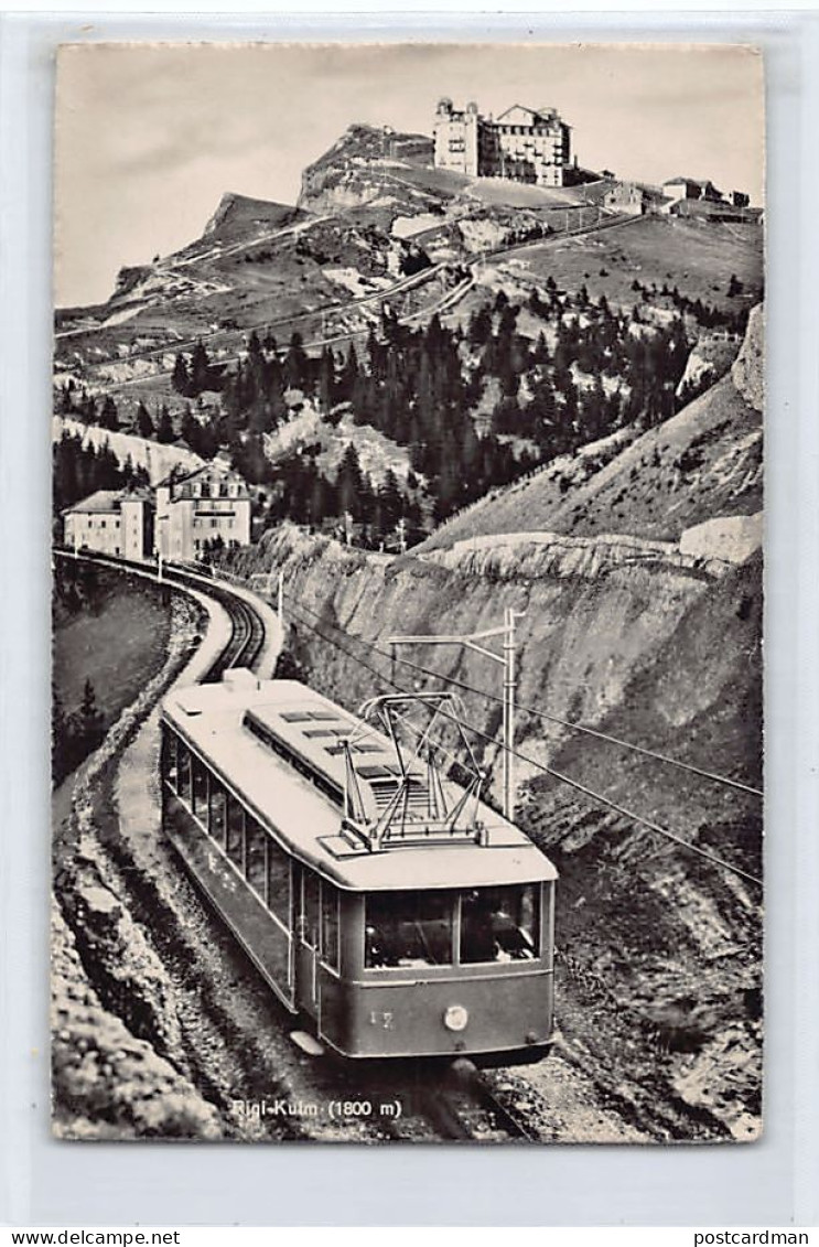 RIGI KULM (LU) Rigi-Bahn - Verlag Wehrli 5772 - Andere & Zonder Classificatie