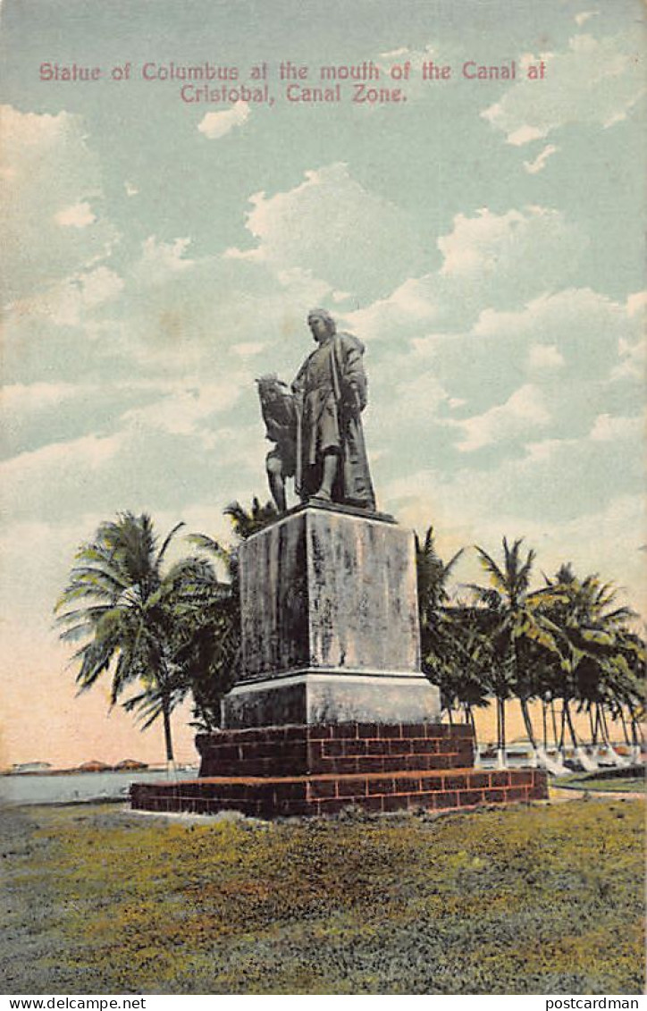 Panama - Statue Of Colombus At The Mouth Of The Canal At Cristobal - Publ. I. L. Maduro Jr. 69C - Panama