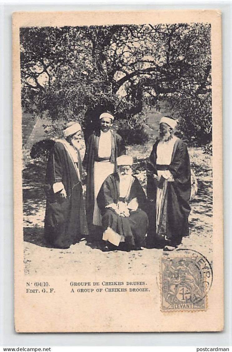 Liban - Groupe De Chefs Druzes - Ed. G. F. 694 / 10 - Lebanon