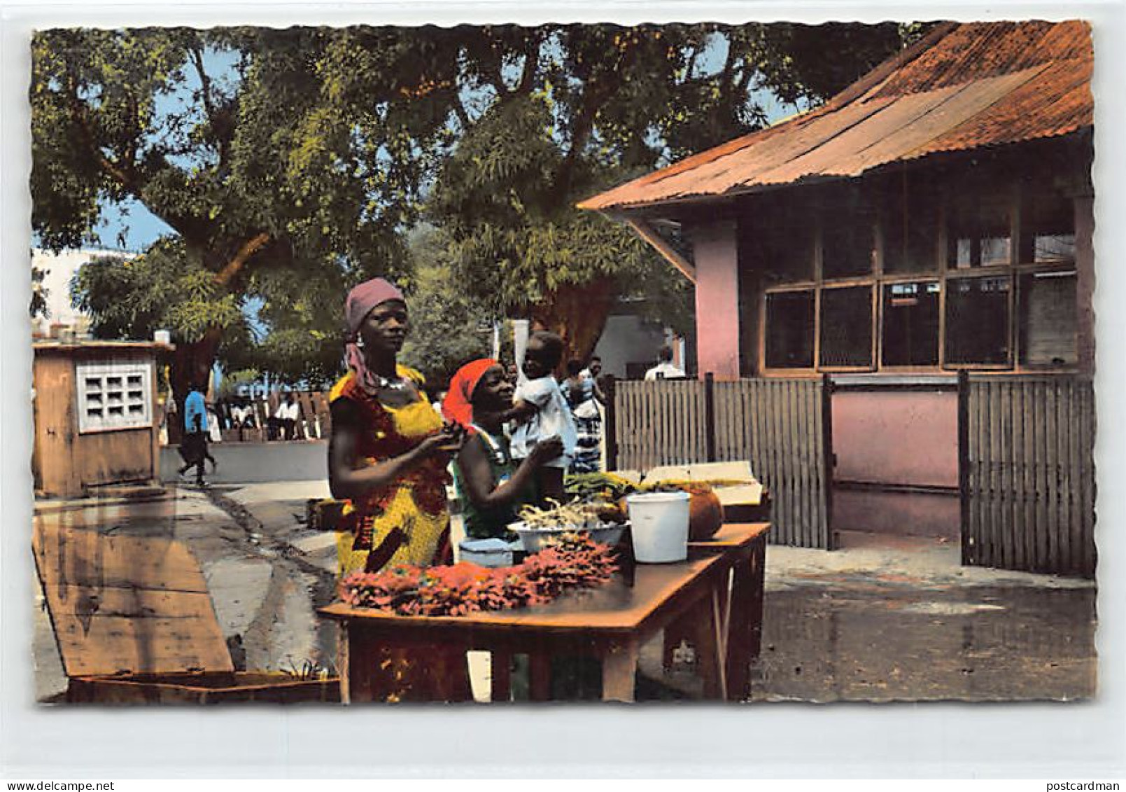 Centrafrique - BANGUI - Le Marché Central - Ed. Hoa-Qui 3510 - República Centroafricana