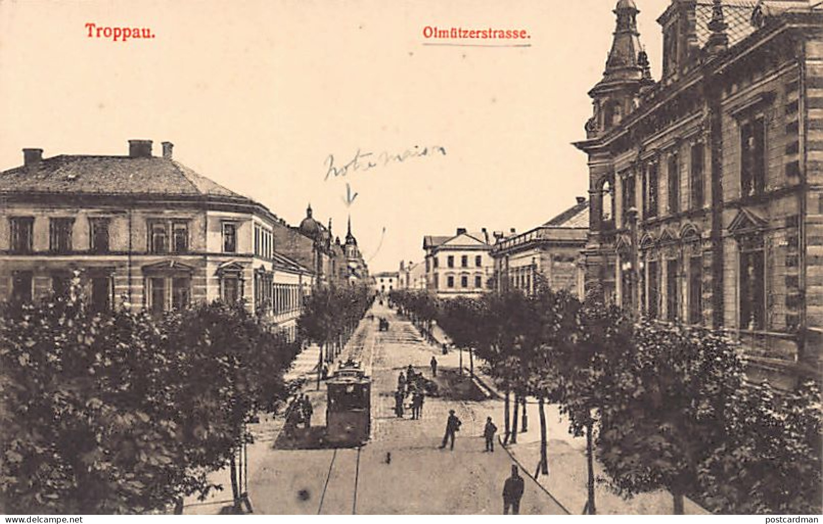 ČESKÁ REP. Czech Rep. - OPAVA Troppau - Olmützstrasse - Tchéquie