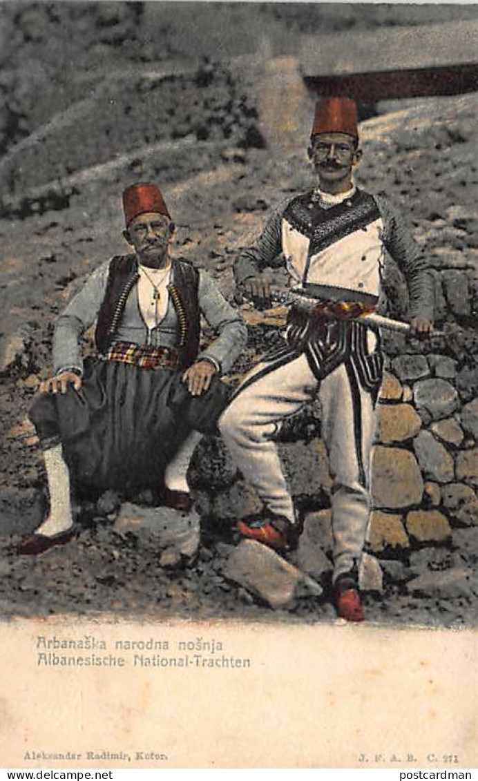 ALBANIA - Albanian National Costumes. Publised By A. Radimir. - Albania