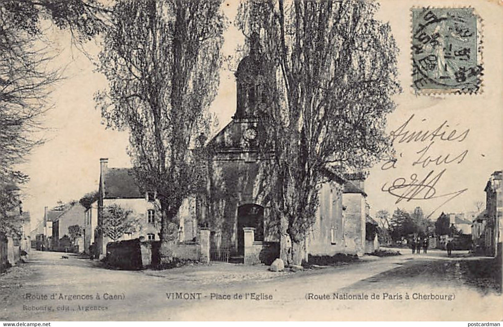 VIMONT (14) Place De L'Eglise - Other & Unclassified
