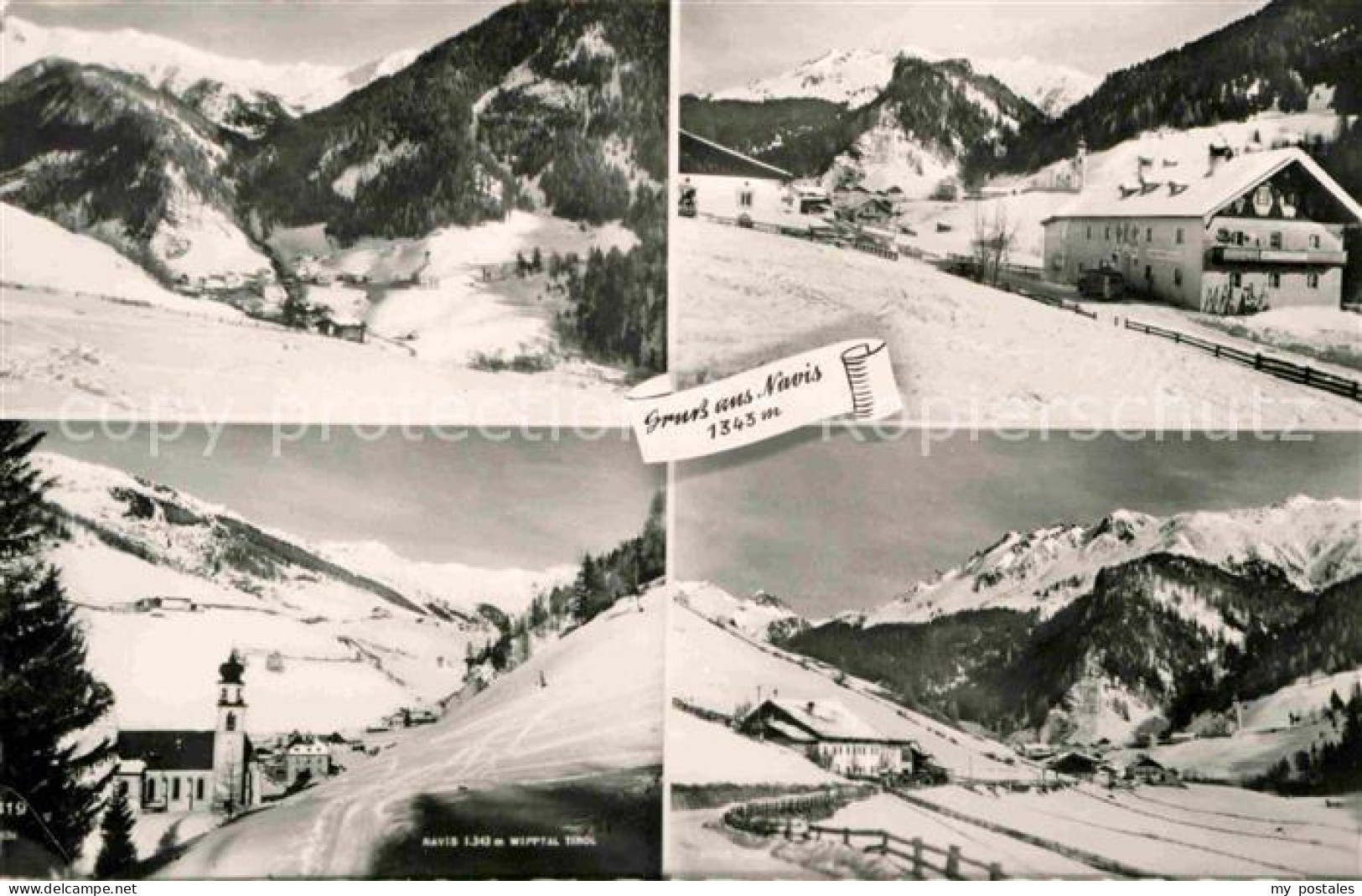 72693048 Navis Winterpanorama Alpen Navis - Autres & Non Classés