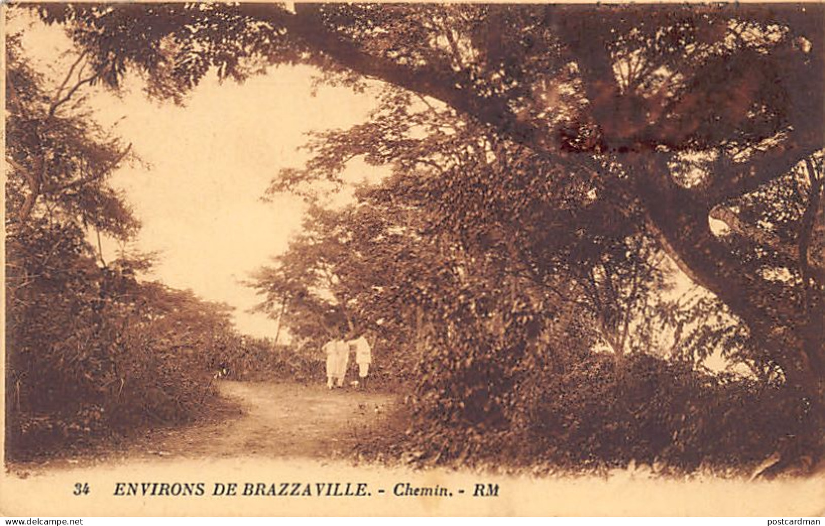 Congo - Environs De Brazzaville - Chemin - Ed. RM 34 - Other & Unclassified