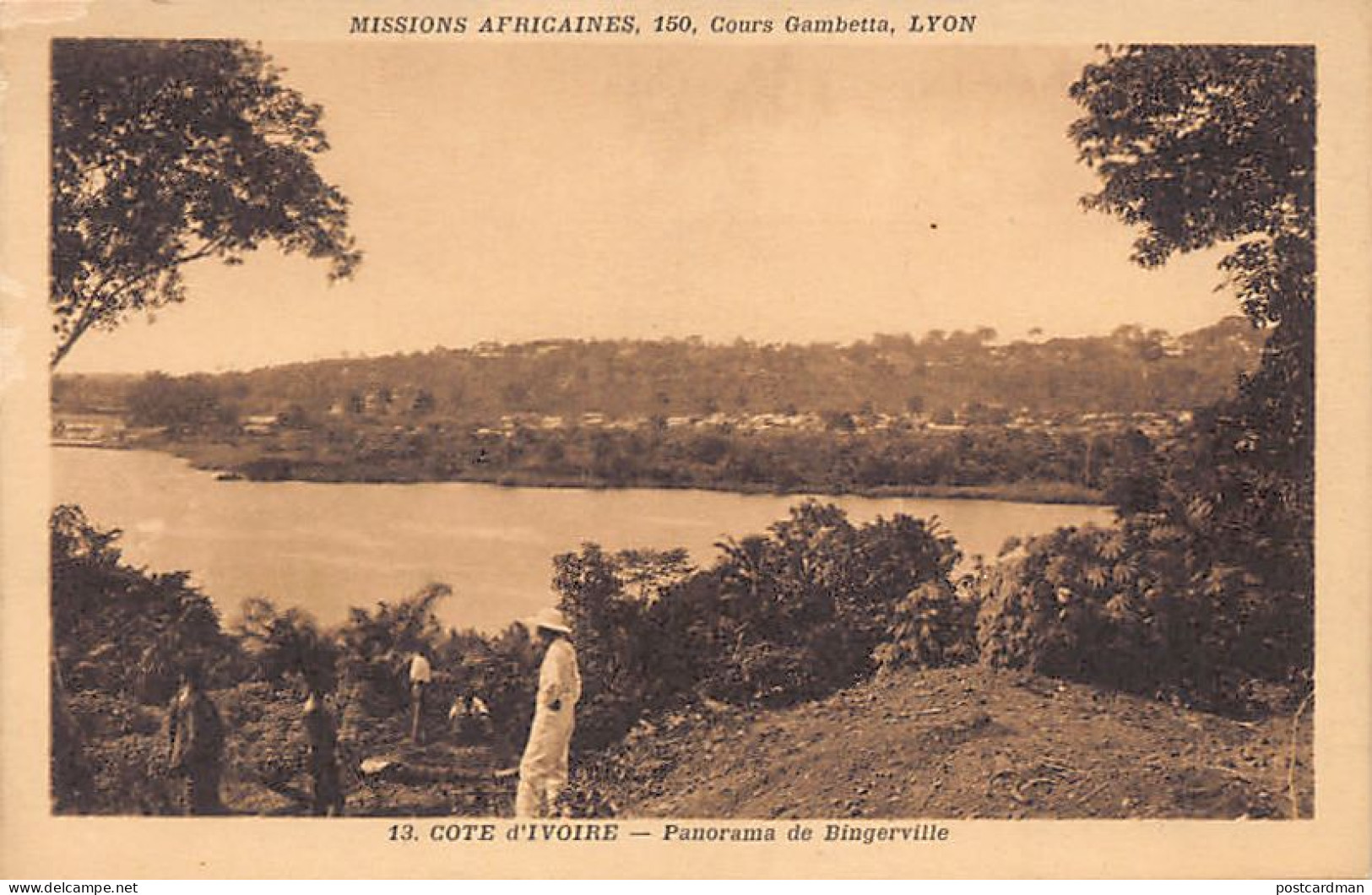 Côte D'Ivoire - Panorama De Bingerville - Ed. Missions Africaines 13 - Elfenbeinküste