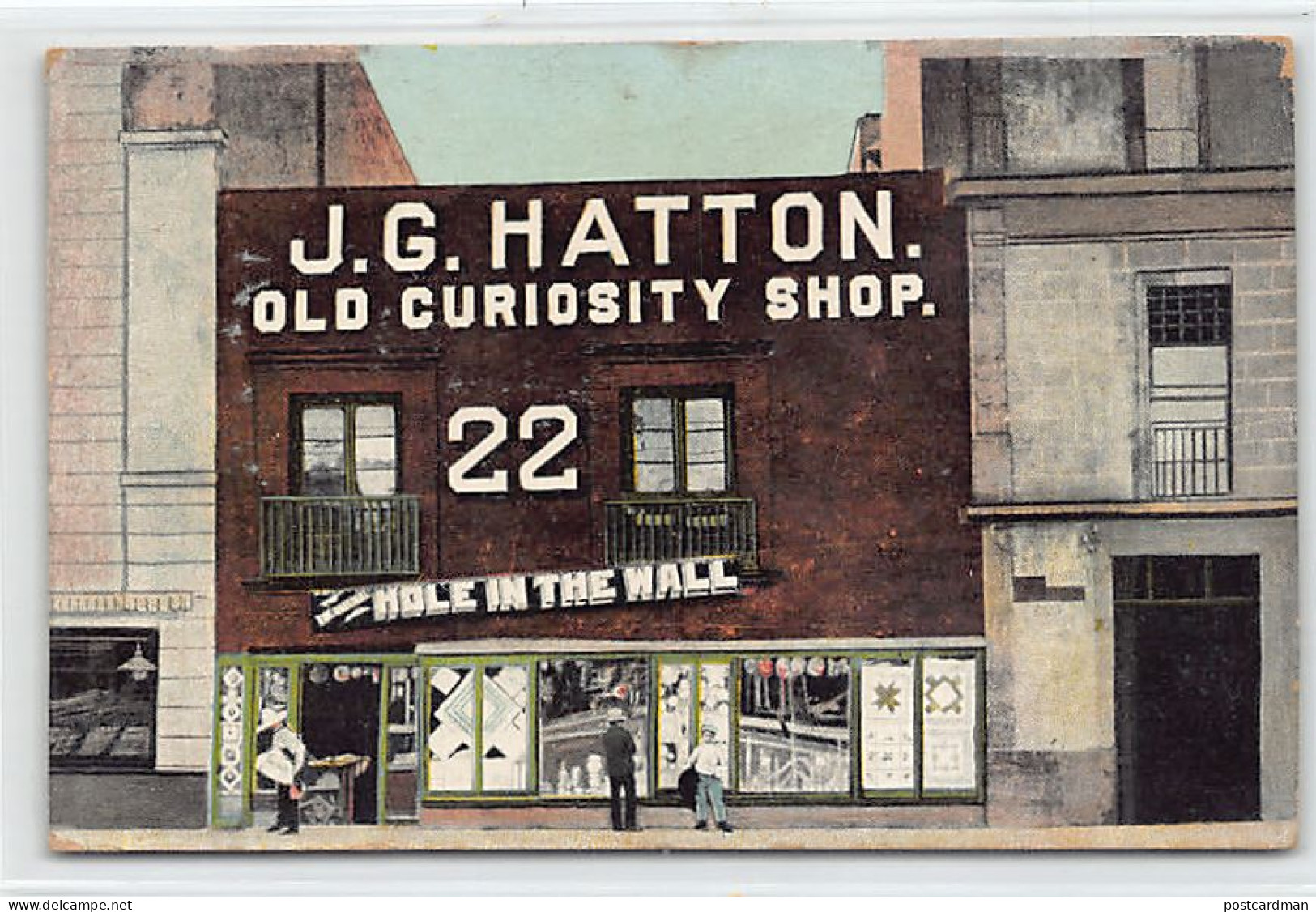 CIUDAD DE MÉXICO - J. G. Hatton Old Curiosity Shop - Tienda Del Editor De Postal - Mexiko
