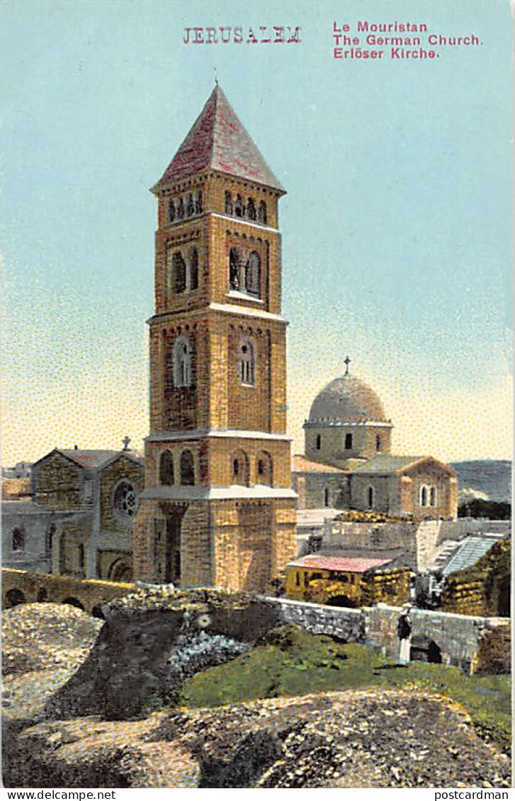 Palestine - JERUSALEM - Muristan - The Church Of The Redeemer - Publ. EBC 244 - Palästina