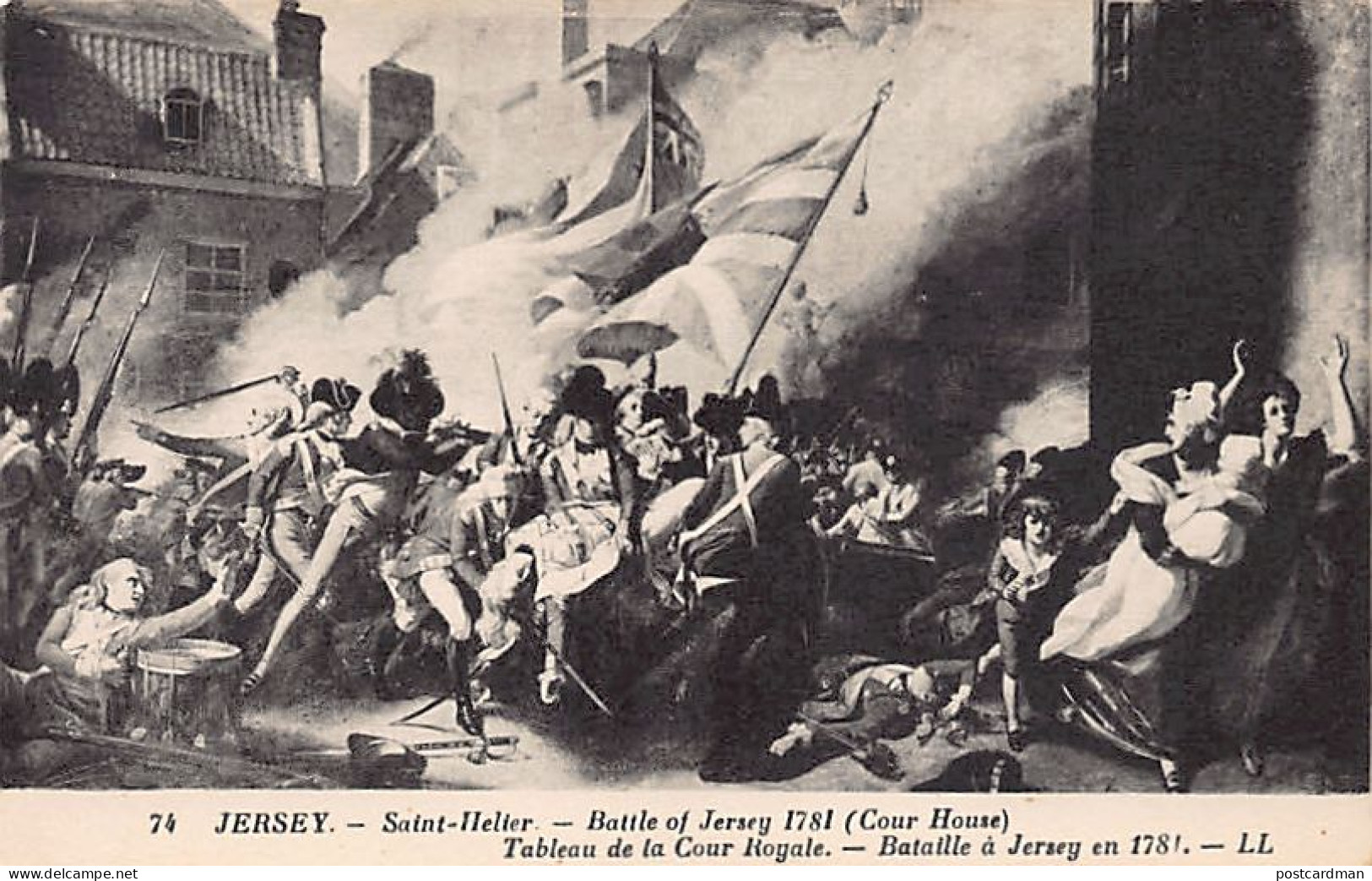Jersey - SAINT-HELIER - Battle Of Jersey 1781 - Publ. Levy L.L. 74 - St. Helier