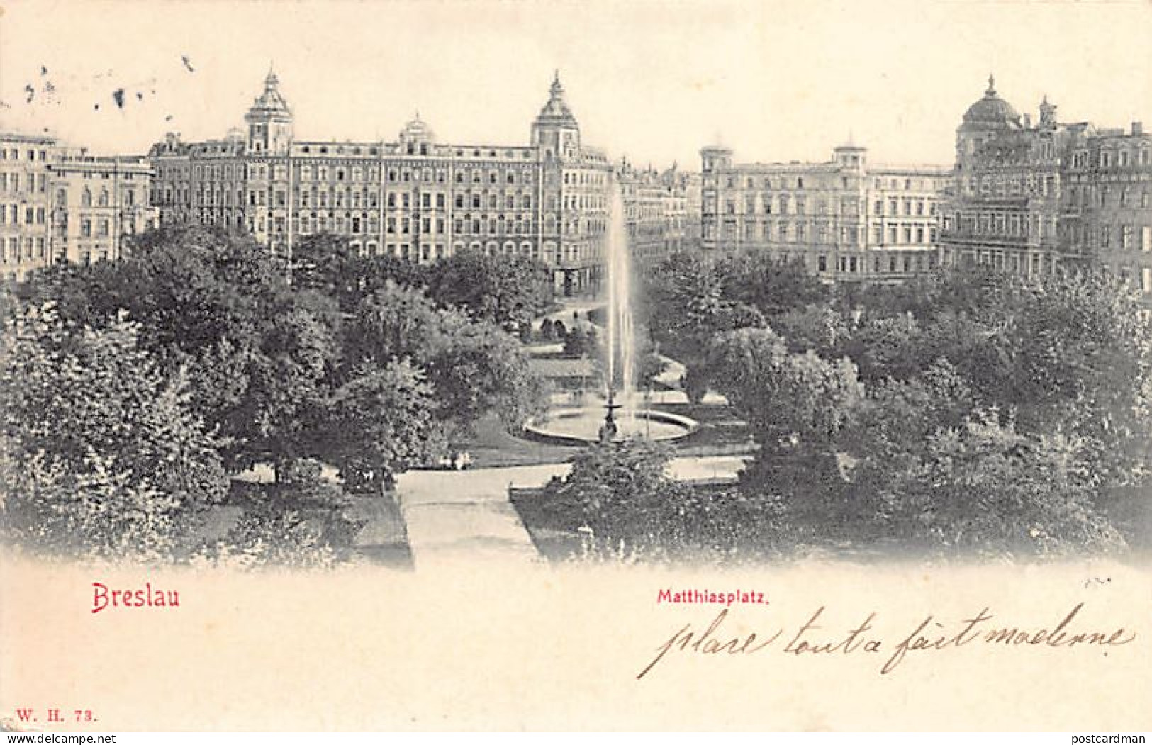 Poland - WROCŁAW Breslau - Matthiasplatz  - Poland