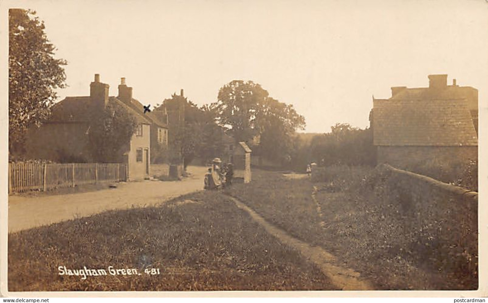 England - SLAUGHAM - Slaugham Green - REAL PHOTO - Sonstige & Ohne Zuordnung