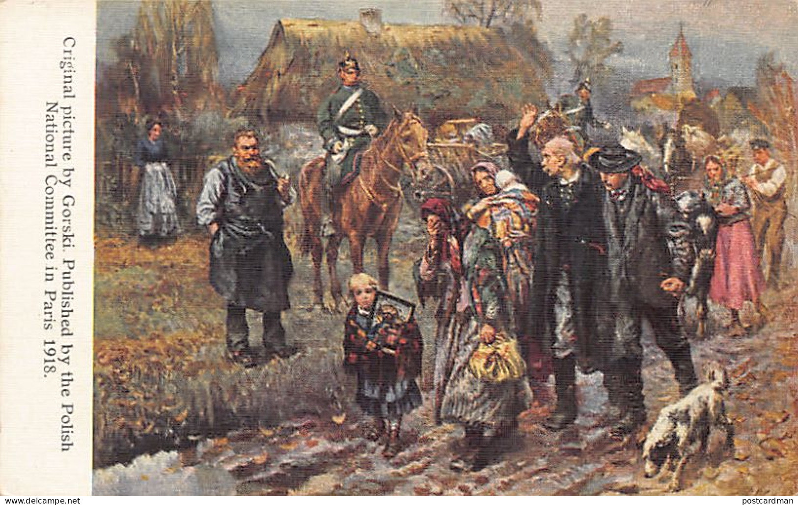 POLSKA Poland - Polacy Wywłaszczenia Przez Prusów - Nakl. Komitet Narodowy Polski W Paryżu (Francja) Rok 1918 - Polen