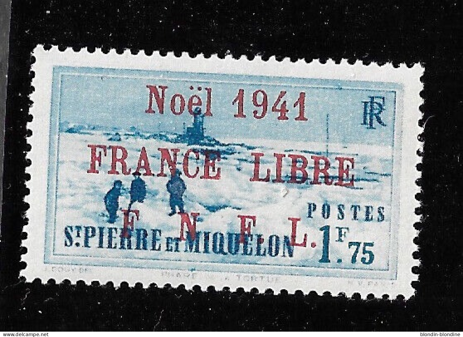 SPM MIQUELON YT 225A MVLH/VF..Rarement Vu Seulement 1315 Ex Imprimé... 100 % Authentique - Unused Stamps