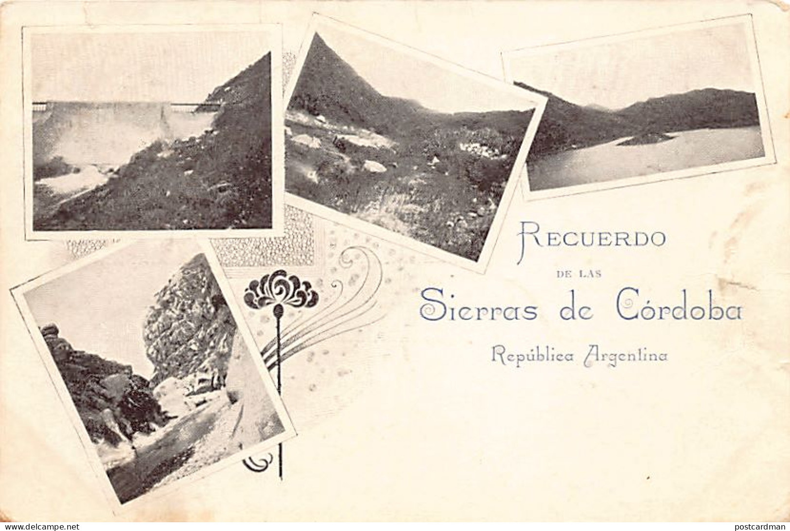 Argentina - Recuerdo De Las Sierras De Cordoba - Ed. J. Peuser  - Argentina