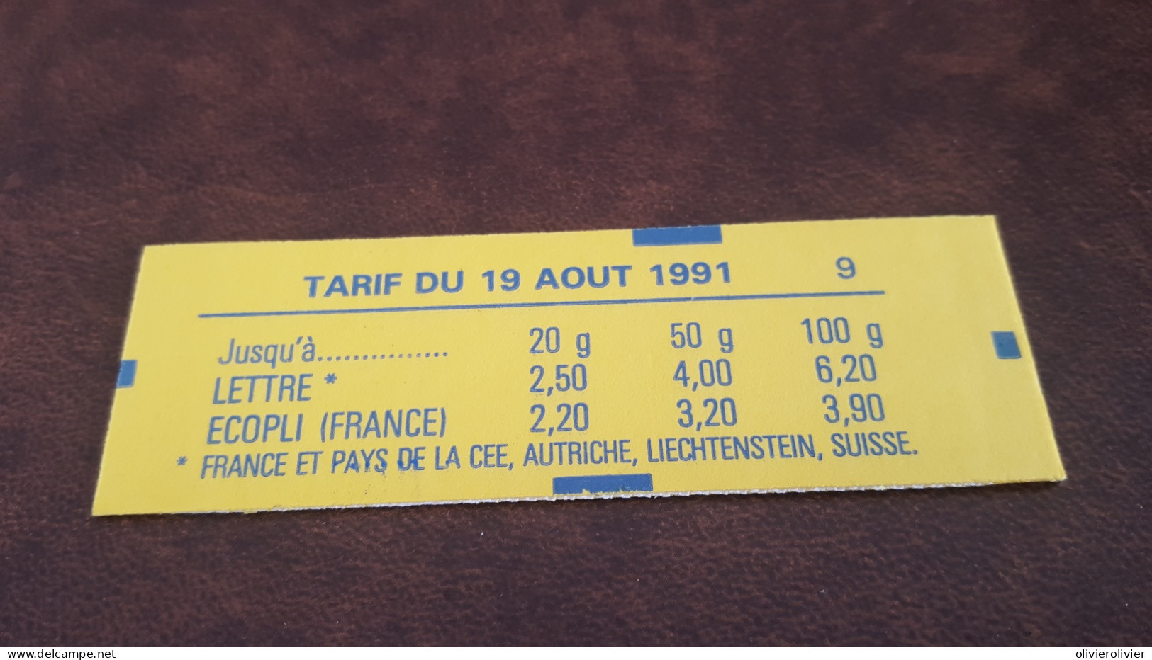 REF A1039 FRANCE NEUF** CARNET - Modernes : 1959-...